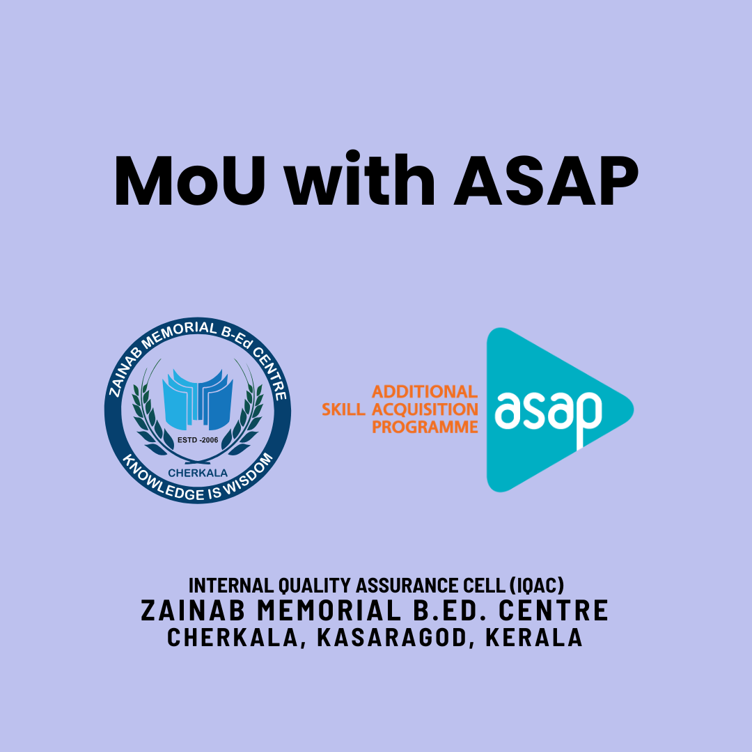 MoU with ASAP, KERALA