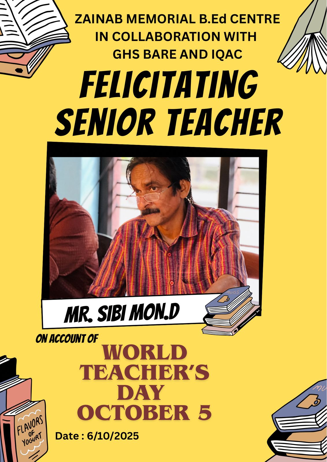 World Teachers’ Day – ” G H S Bare”