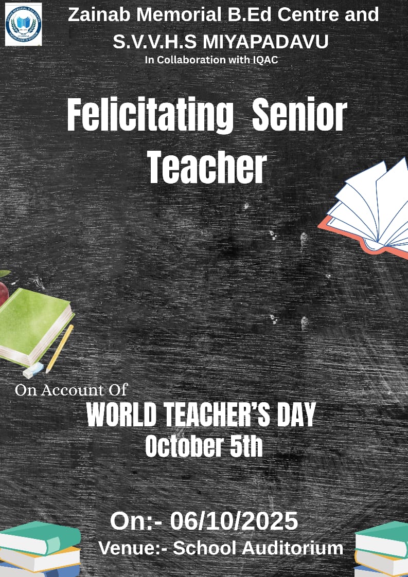 World Teachers’ Day – V.A.U.P.S Miyapadavu